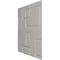 Ekena Millwork 19 5/8in. W x 19 5/8in. H Odessa EnduraWall Decorative 3D Wall Panel Covers 2.67 Sq. Ft. WP20X20ODCGH - alternate 2